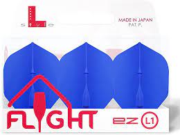 L-Style EZ L1 Standard Blue Dart Flights