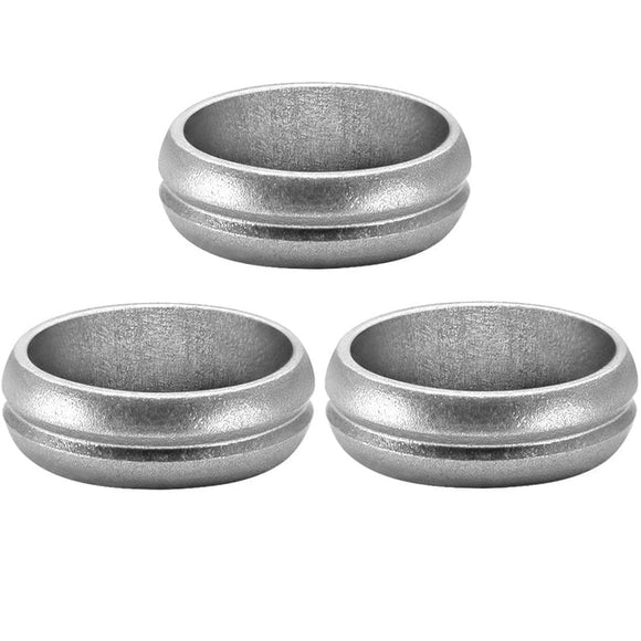 Mission F-Lock Rings - Flight Lock - Pack 3-Silver