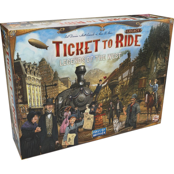 Ticket to Ride Legacy-Legends of The West