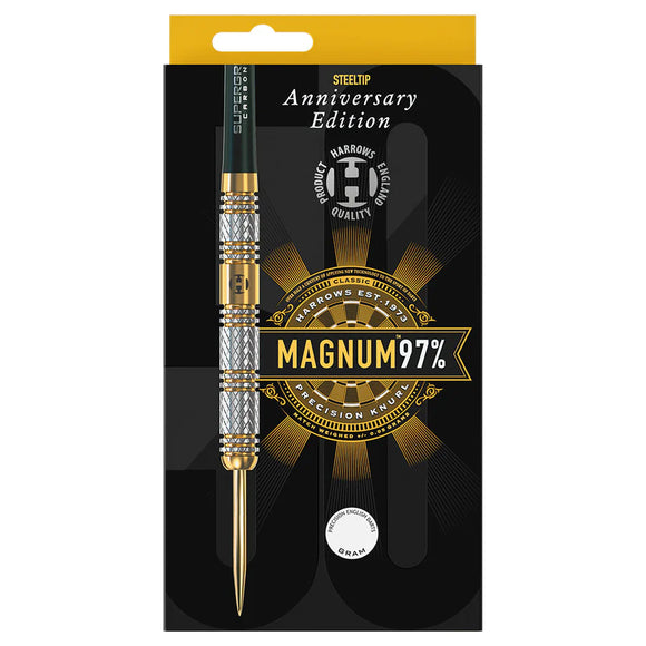 Harrows Magnum Anniversary Edition Steel Tip Darts - 23gm