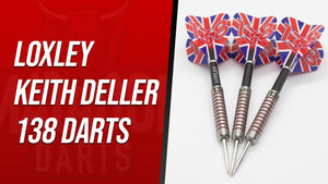 Loxley Keith Deller "138" 19g 90% Tungsten Darts