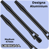 Gold Colour Medium Metal Shafts