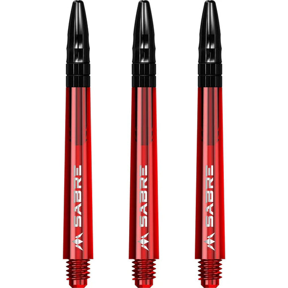 Mission Sabre Shafts Red/Black Medium 49mm