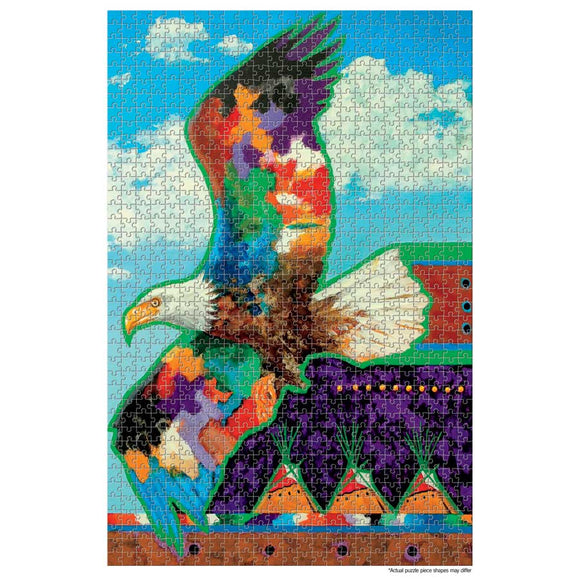 Messenger from above 1000 Piece Puzzle