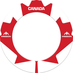 Canada Red Maple Leaf Dartboard Surround