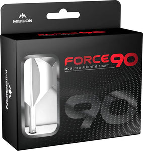 Mission Force 90 - New Moulded Flight & Shaft System - White - No2 - Tweenie