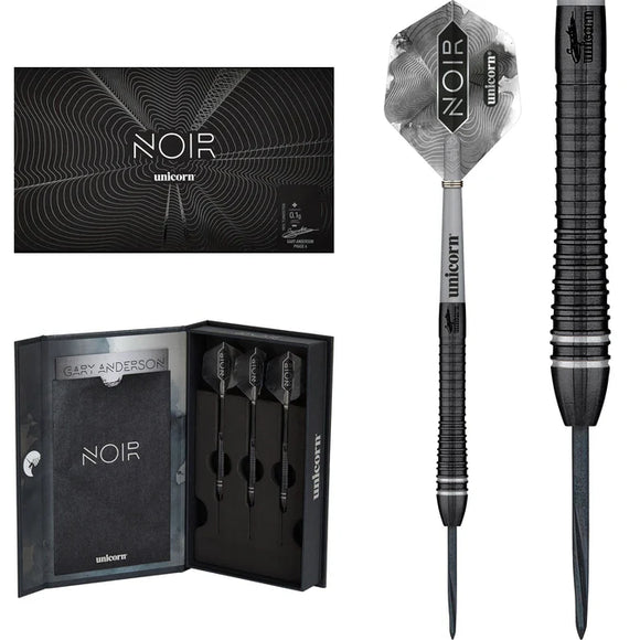 Unicorn Gary Anderson Noir Phase 6 90% Darts 25g