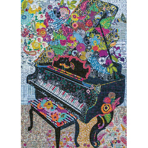 Heye Puzzle QUILT ART, SEWN PIANO Jigsaw Puzzle 1000pcs