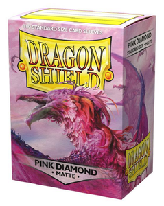 Sleeves: Dragon Shield: Matte: Pink Diamond (100)