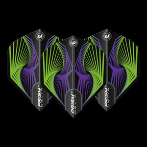 Winmau Prism Delta Green & Purple Flights