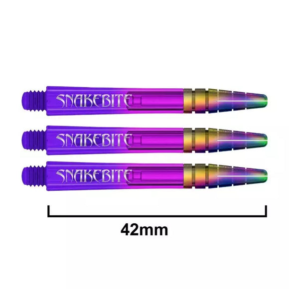 Peter Wright Nitrotech Medium - Purple Dipped with Ionic Top