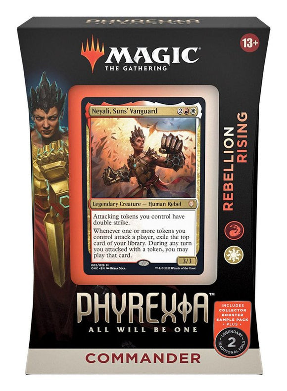 MTG Phyrexia All WIll Be One Commander Deck Rebellion Rising