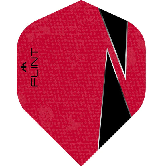 Mission Flint-X Dart Flights - 100 Micron - No2 - Std-Red