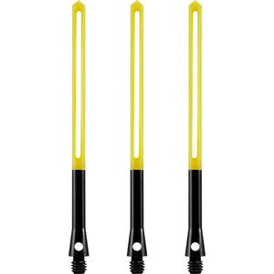 Unicorn Slik Stik Aluminum Dart Shafts - Medium Yellow