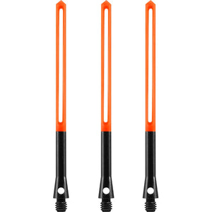 Unicorn Slik Stik Aluminum Dart Shafts - Orange Medium