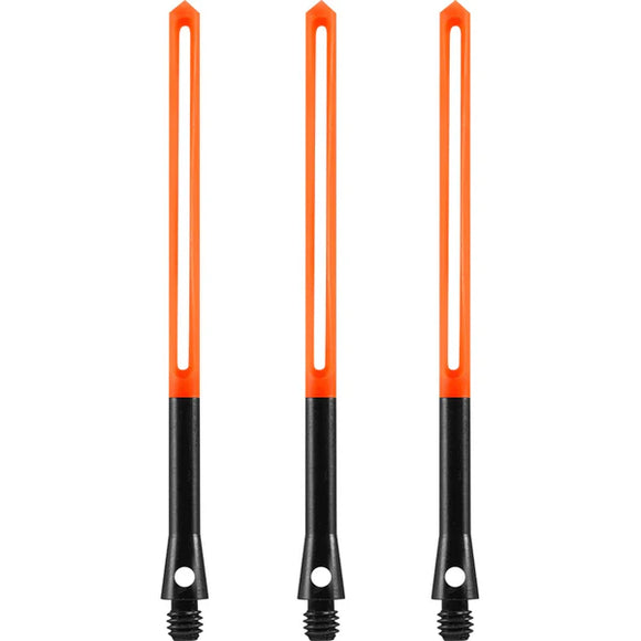 Unicorn Slik Stik Aluminum Dart Shafts - Orange Medium