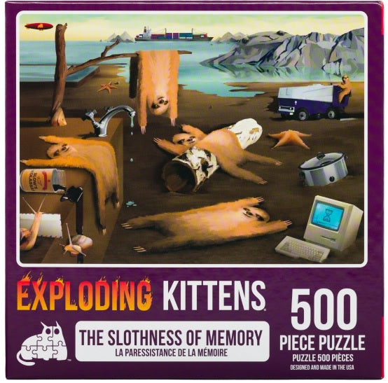 SLOTHNESS OF MEMORY 500 PIECE PUZZLE