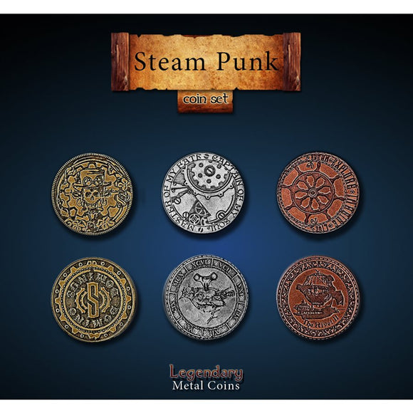 Steampunk Coin Set (24 Piece)