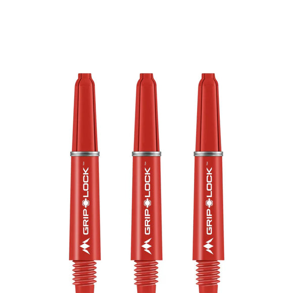 Mission GripLock Shafts Short Red