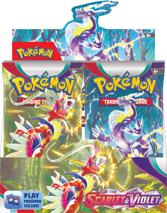 POKEMON SV1 SCARLET AND VIOLET BOOSTERS