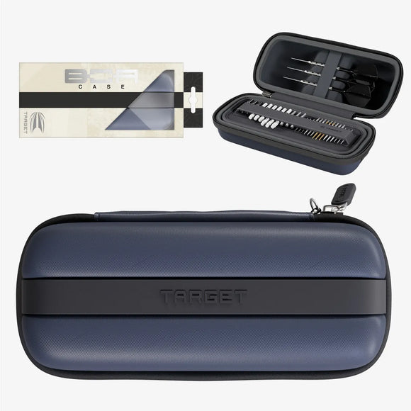 Target Boa Dart Case-Holds 2 Sets of Darts-Navy