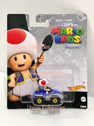 HOT WHEELS - MARIO KART - 1:64 DIECAST - Mario Bros Movie Toad