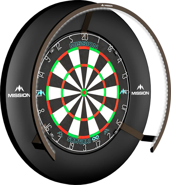Mission 270 Torus Dartboard Light-Bronze