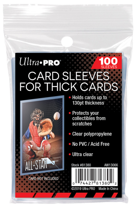 Ultra Pro Card Sleeves - Thick 130PT