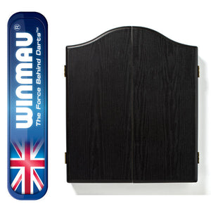 Winmau Classic Black Dartboard Cabinet