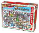 Cobble Hill - Doodletown: 12 Days of Christmas - 1000 pcs