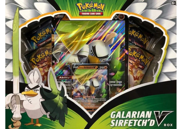 Pokemon Galarian Sirfetch'd V Box