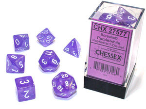 BOREALIS 7-DIE SET PURPLE/WHITE LUMINARY