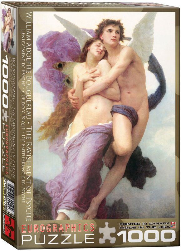 EuroGraphics - (Bouguereau) The Ravishment of Psyche - 1,000 piece Jigsaw Puzzle