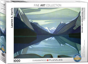 EuroGraphics - Fine Art (Harris) Maligne Lake, Jasper National Park - 1000 piece Jigsaw Puzzle