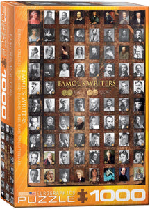 EuroGraphics - Famous Writers - 1,000 piece Jigsaw Puzzle