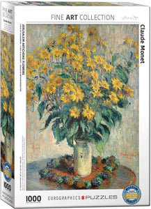 EuroGraphics - (Monet) Jerusalem Artichoke Flowers -1,000 piece Jigsaw Puzzle