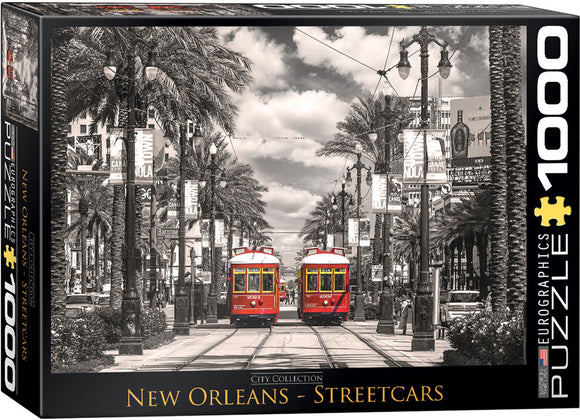 EuroGraphics - New Orleans Streetcars - 1,000 piece Jigsaw Puzzle