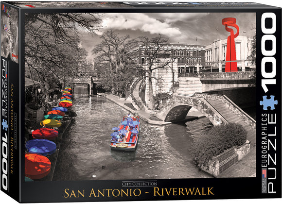 EuroGraphics - San Antonio River Walk - 1,000 piece Jigsaw Puzzle
