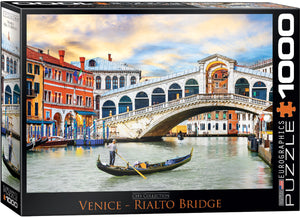 EuroGraphics - Venice Rialto Bridge - 1000pcJigsaw Puzzle