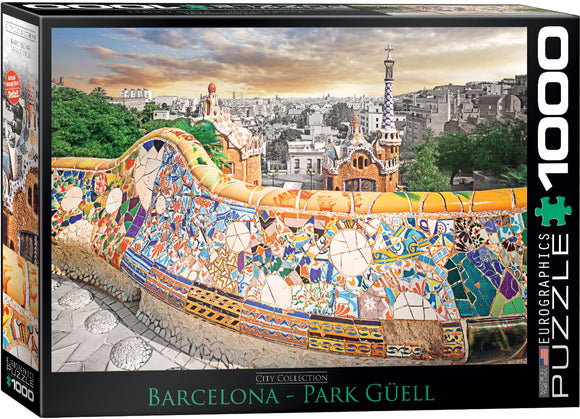 EuroGraphics - Barcelona Park Güell -  1,000 piece Jigsaw Puzzle