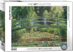 EuroGraphics (Monet) The Japanese Footbridge - 1000 pcs Jigsaw Puzzle