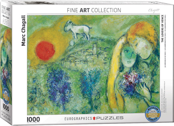 EuroGraphics - (Chagall) The Lovers of Venice - 1,000 piece Jigsaw Puzzle