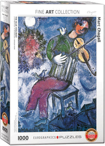 EuroGraphics - (Chagall) The Blue Violinist - 1,000 piece Jigsaw Puzzle