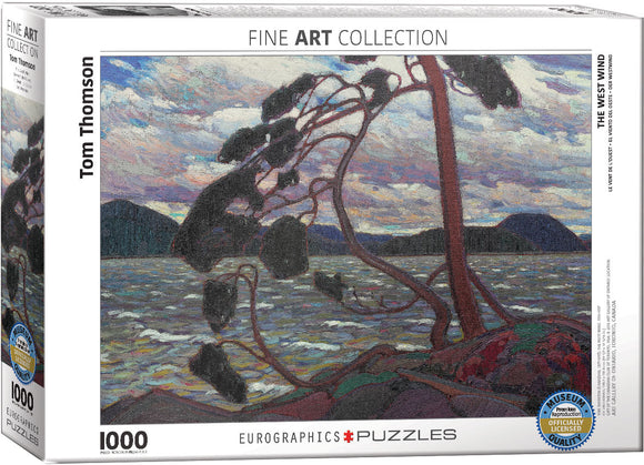 EuroGraphics - (Thomson) The West Wind - 1,000 piece Jigsaw Puzzle