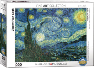 EuroGraphics  (Van Gogh) Starry Night - 1,000 piece Puzzle