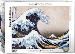 EuroGraphics  (Hokusai) Great Wave of Kanagawa - 1,000 piece Jigsaw Puzzle