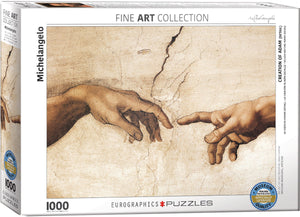 EuroGraphics - (Michelangelo) Creation of Adam (Detail) - 1,000 piece Jigsaw Puzzle