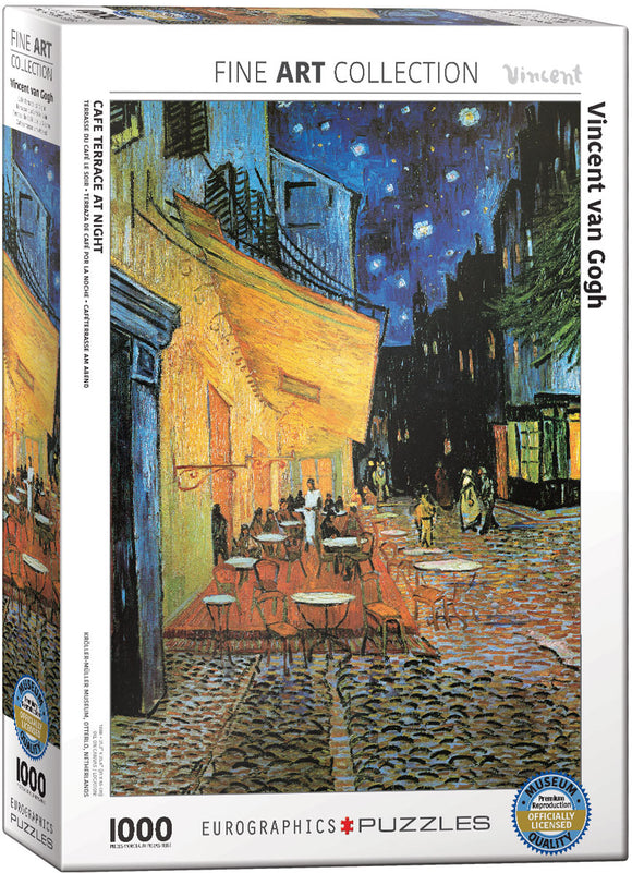 EuroGraphics  ( Van Gogh) Café Terrace at Night 1,000 piece Jigsaw Puzzle