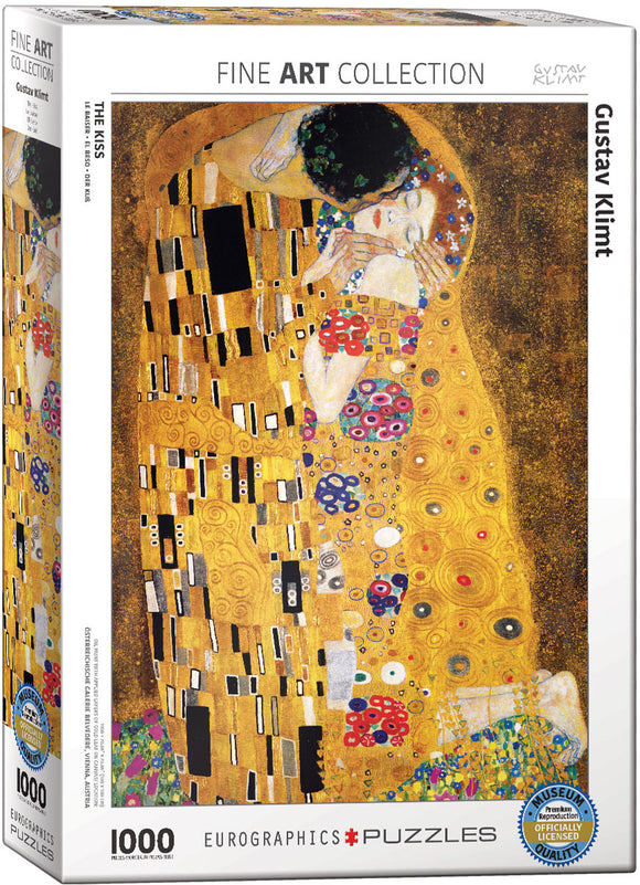 EuroGraphics (Klimt) The Kiss - 1,000 piece Jigsaw Puzzle