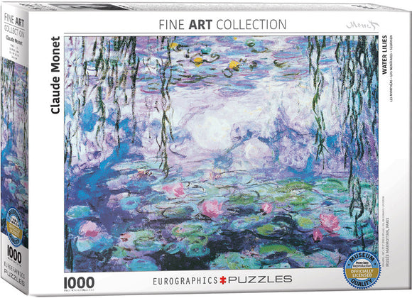 EuroGraphics  (Monet) Waterlilies - 1,000 piece Jigsaw Puzzle